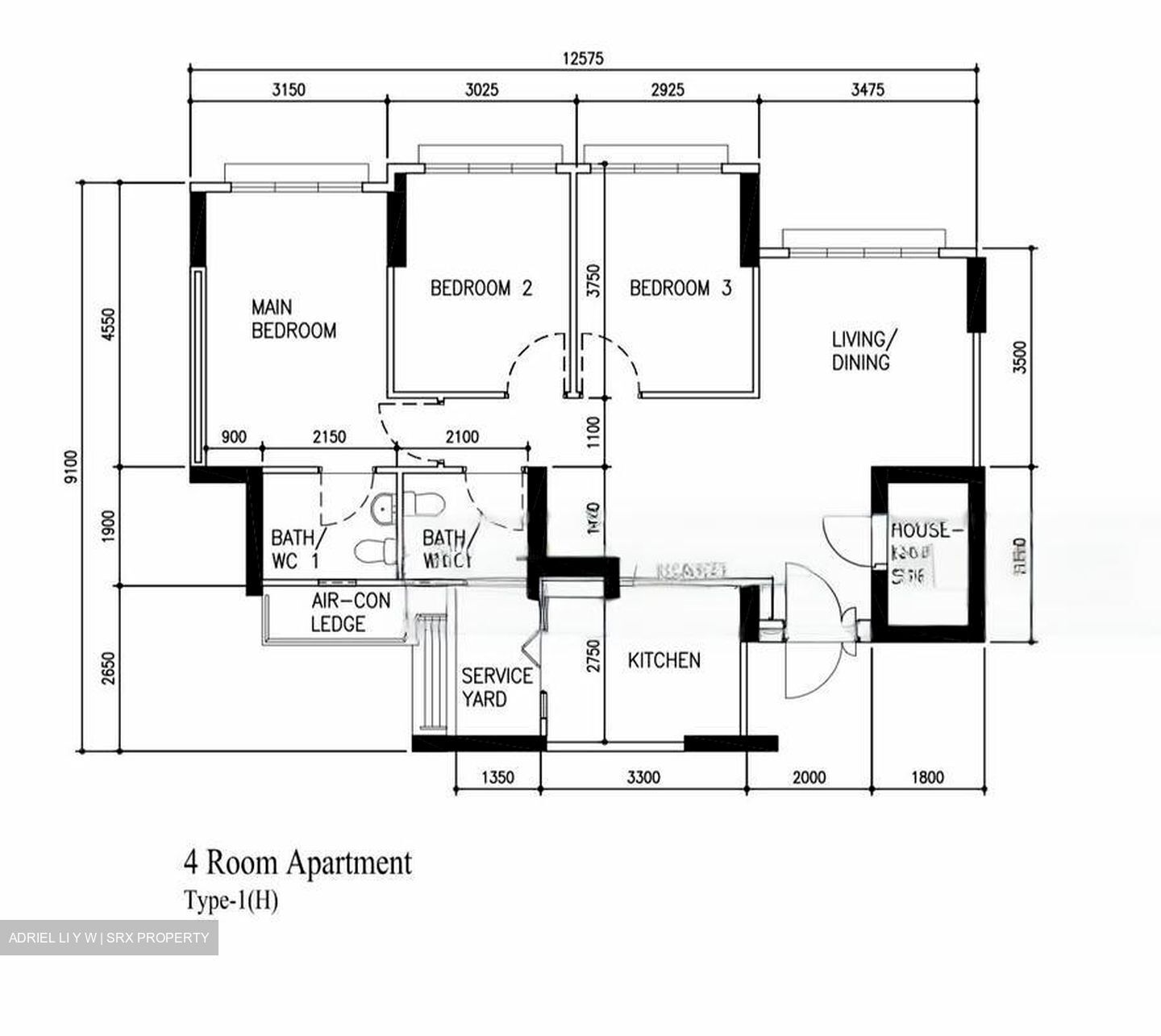 Blk 338A Anchorvale Parkview (Sengkang), HDB 4 Rooms #482075341